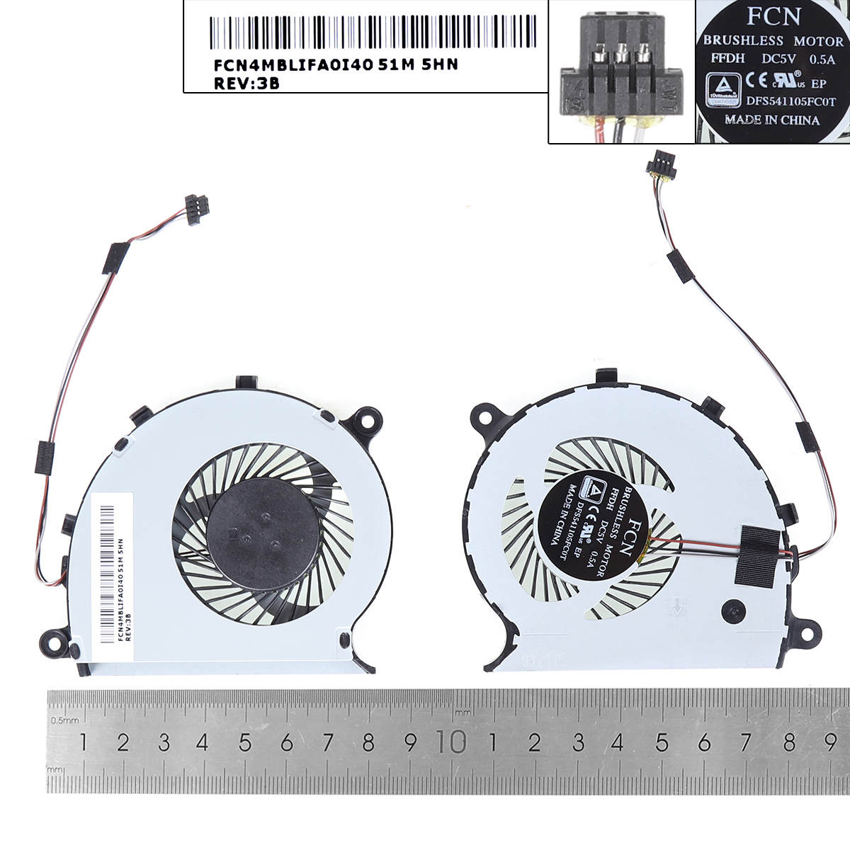 Picture of New Replacement CPU Cooling Fan For Toshiba Satellite S50-B ORG A000291750  Layout